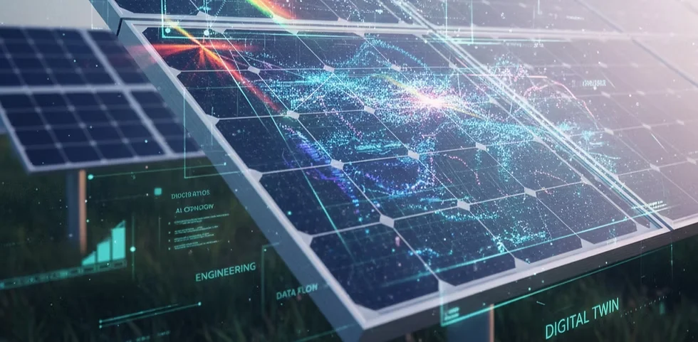 Digital Twins na Energia: Como Gemeos Digitais Estao Transformando a Operacao de Usinas Solares e BESS